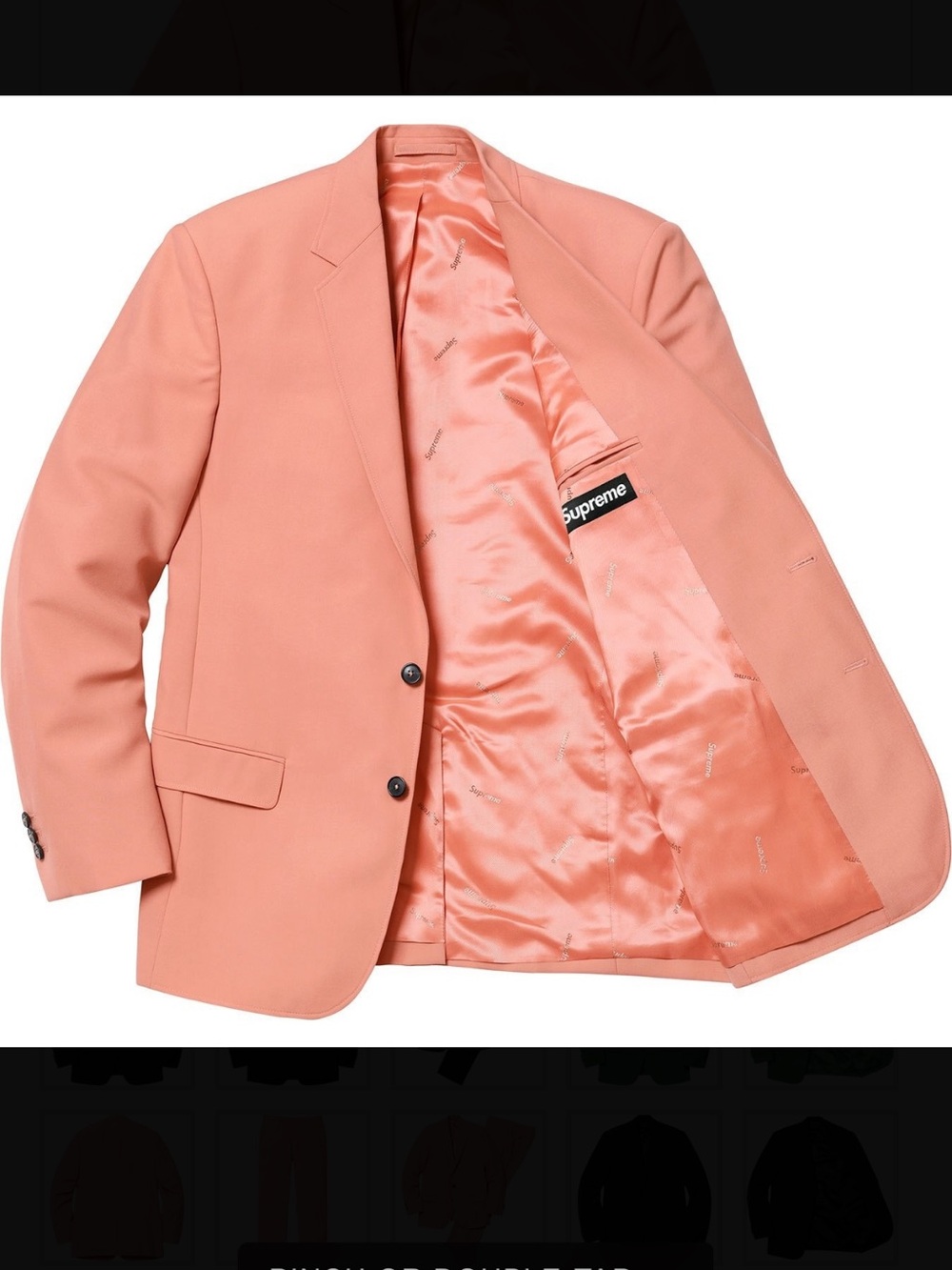 Supreme Peach Suit